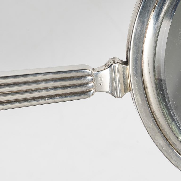Sigvard Bernadotte, Toilet set, 4 pieces, sterling silver, by Georg Jensen, Denmark 1933-1944. Model no. 278.