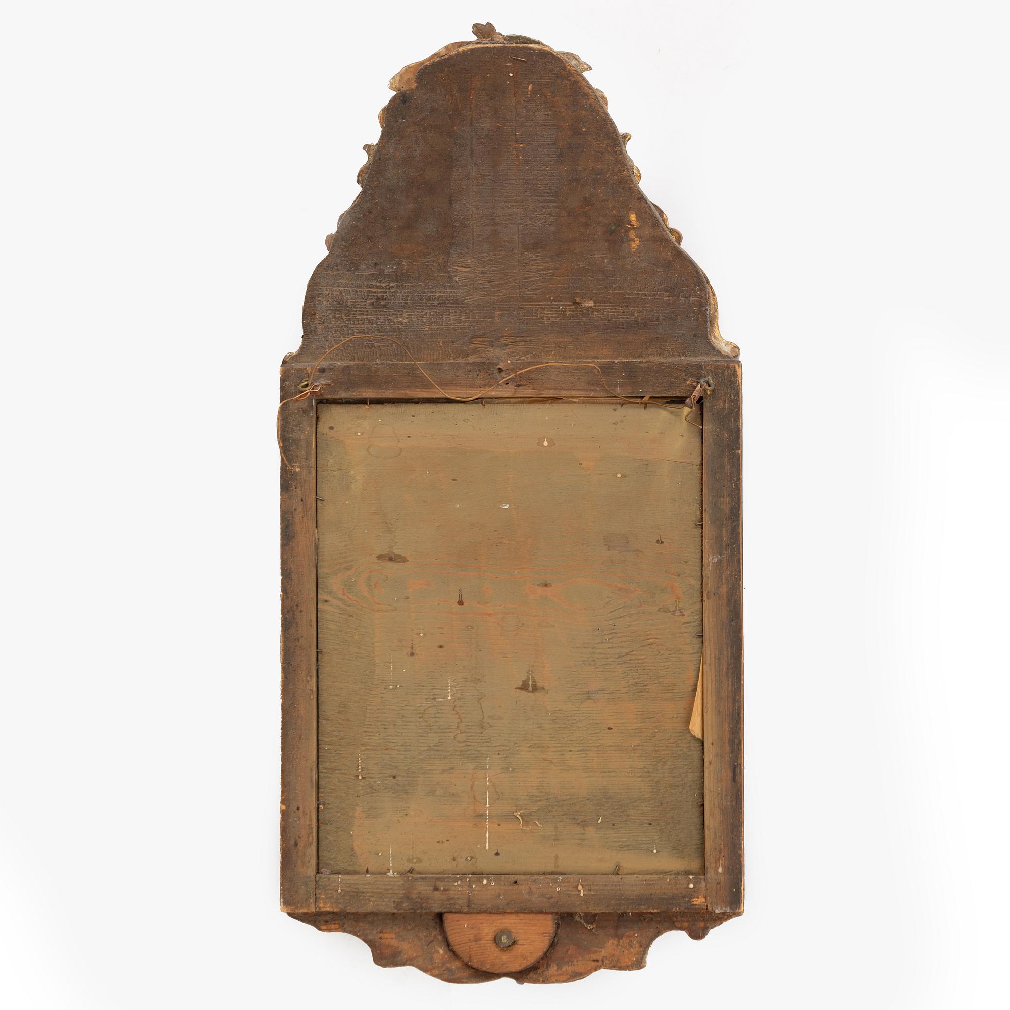 Spegellampetter, ett par, England, 1700-tal.