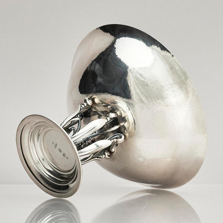 Georg Jensen, skål, silver, design Johan Rohde, Köpenhamn 1919-1927.