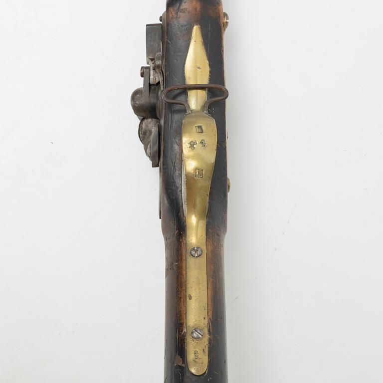 Flintlåsmusköt, svensk, m/1762.