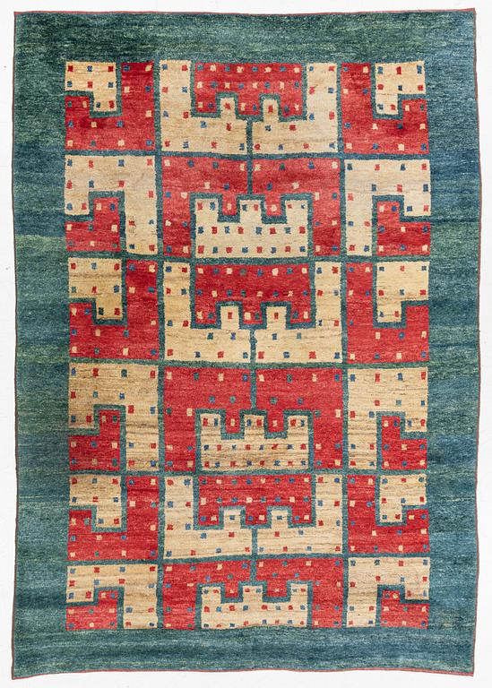 Matta, loomed, Tibet/Nepal, ca 295 x 210 cm.