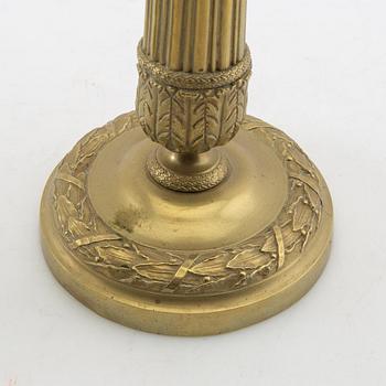 Ljusstakar ett par, Empire-stil sent 1800-tal.