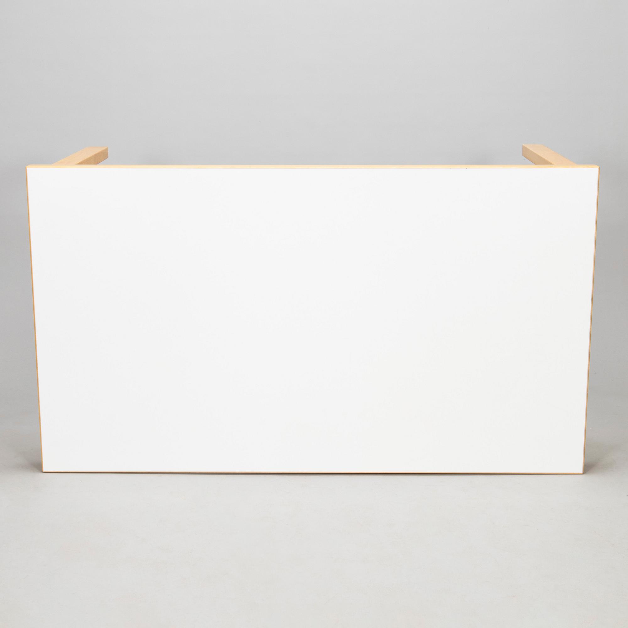 Alvar Aalto, a model 82A Artek table, dated 05/95.