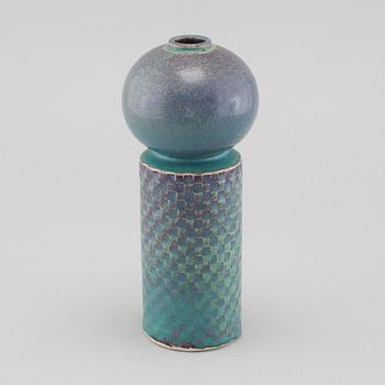 A mid 20th cenutry vase, designed by Stig Lindberg for Gustavberg Studio.