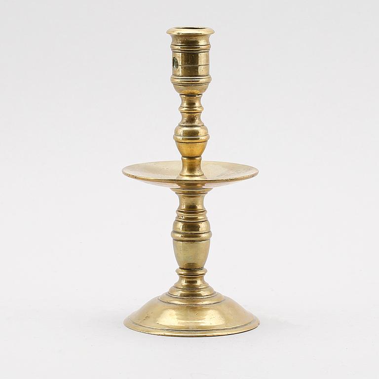 LJUSSTAKE, brons, 1500-tal.