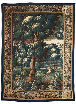 TAPESTRY, woven tapestry. 254 x 186 cm. Flanders around 1700.