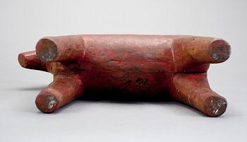 ANDREAS WARGENBRANT, skulptur, gjutjärn, signerad.