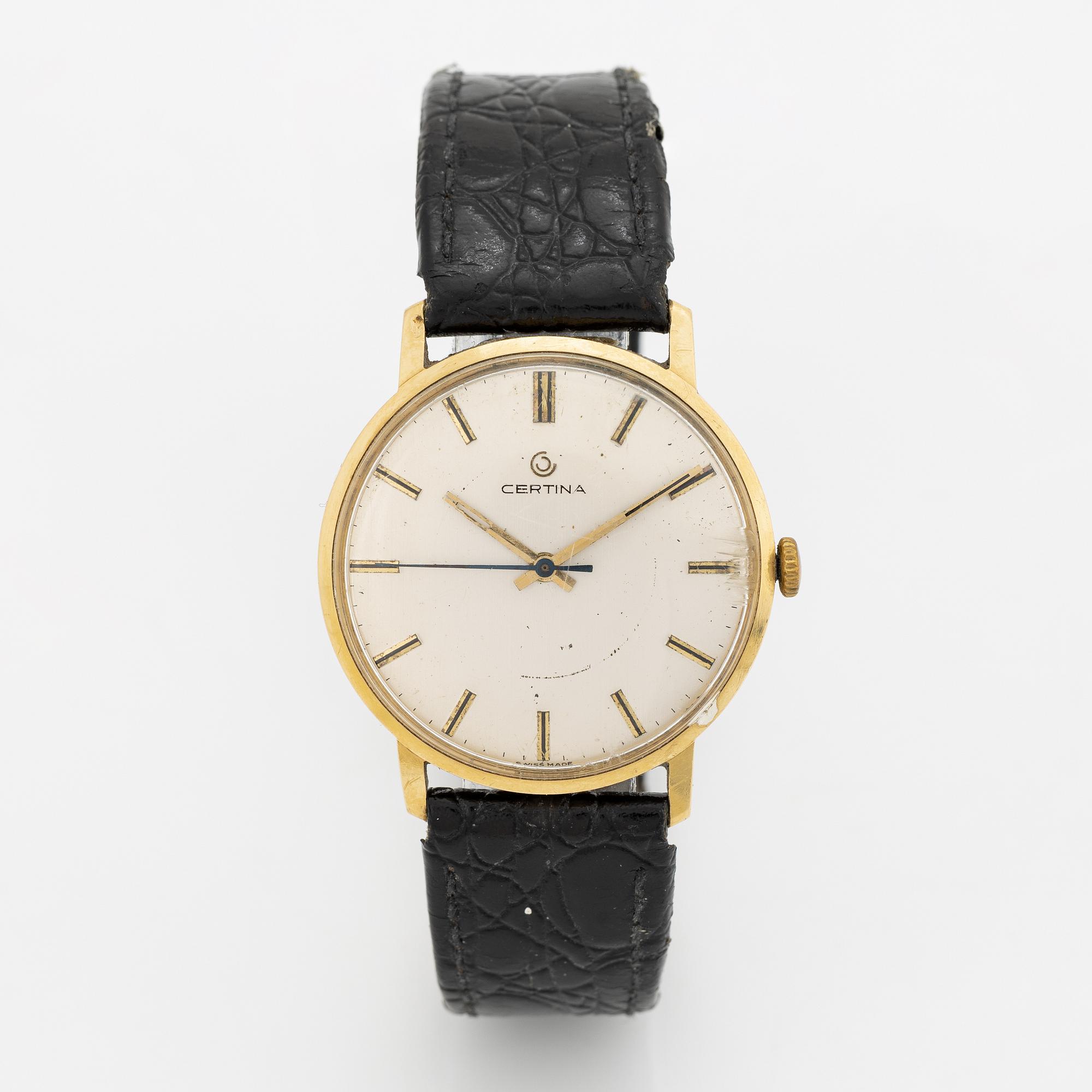 Certina, wristwatch, 33,5 mm.