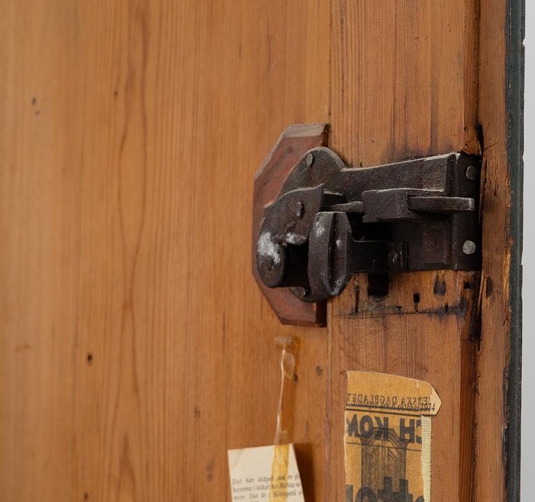 Skänkskåp, allmoge, Järvsö, Hälsingland, märkt 1817.