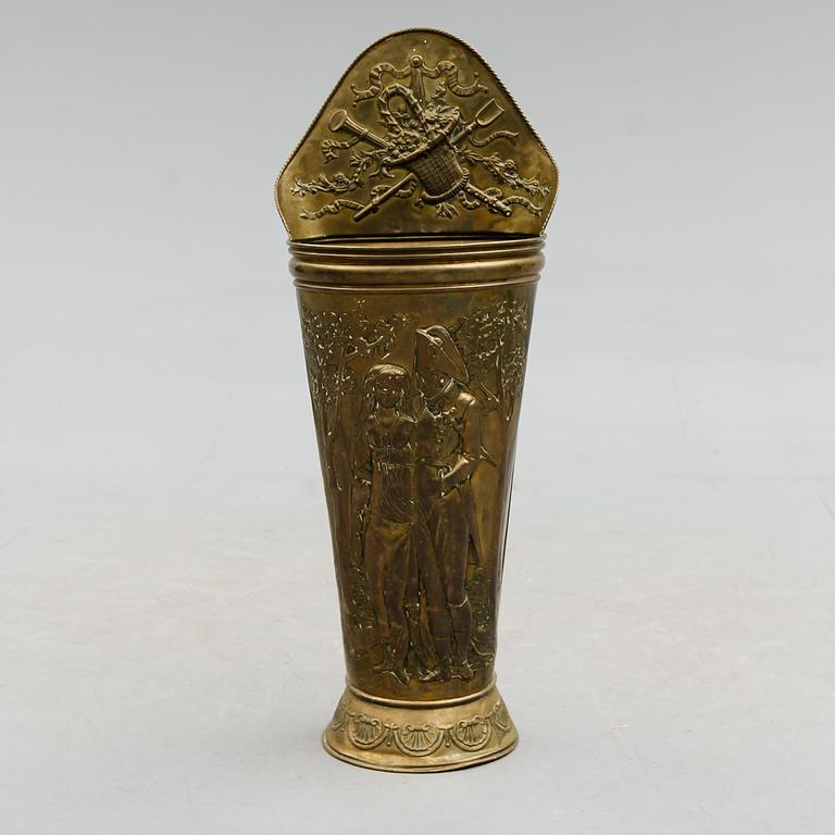 PARAPLYSTÄLL, mässing, 1800-talets andra hälft.