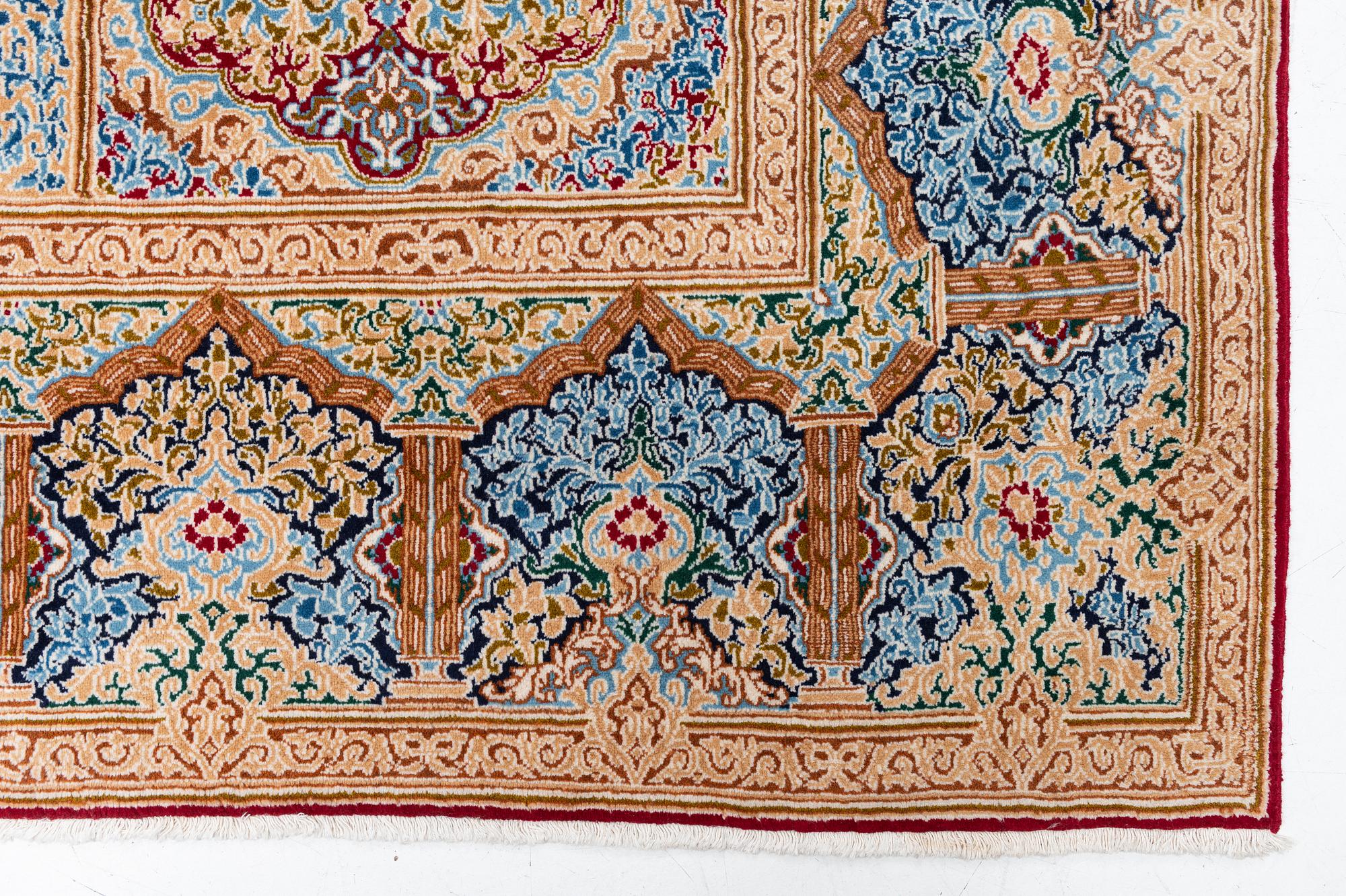 Carpet, Kirman, approx. 406 x 305 cm.