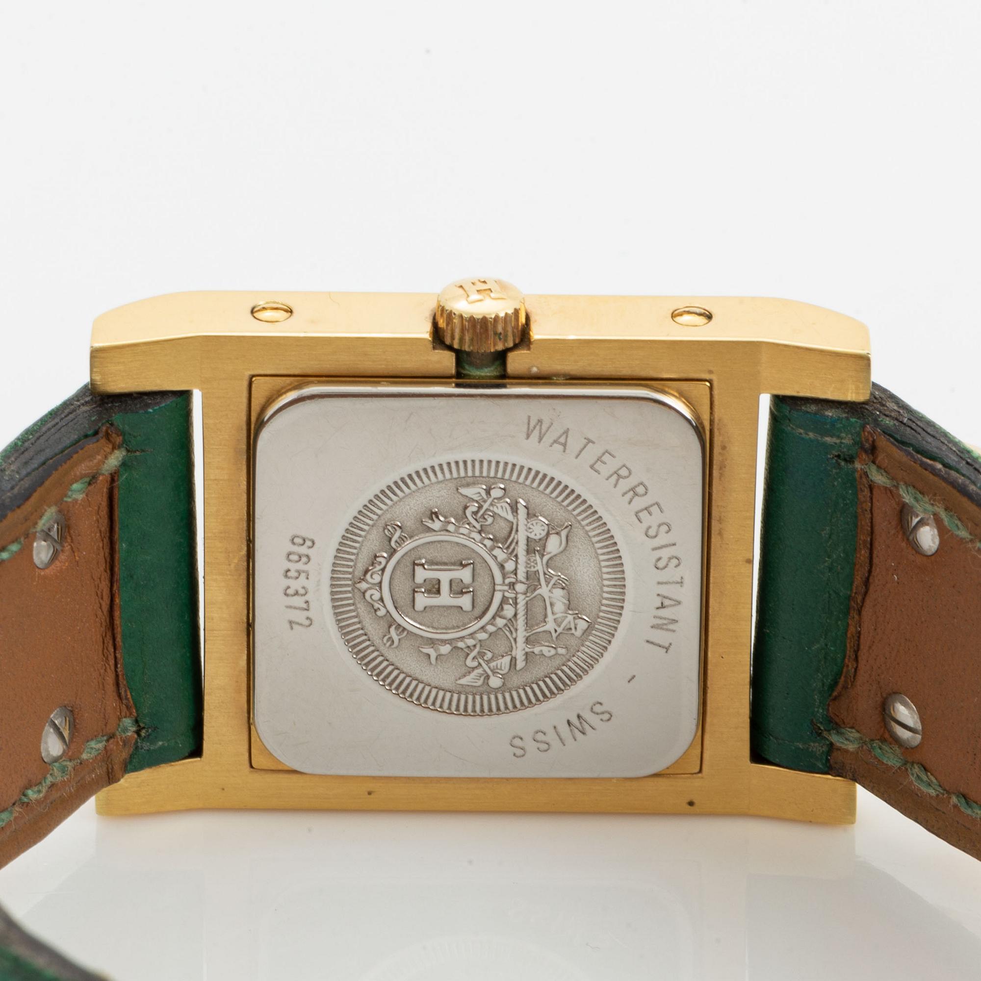 Hermès, Medor, wristwatch, 23 mm.