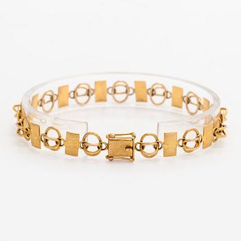 Björn Weckström, bracelet, 14K gold.