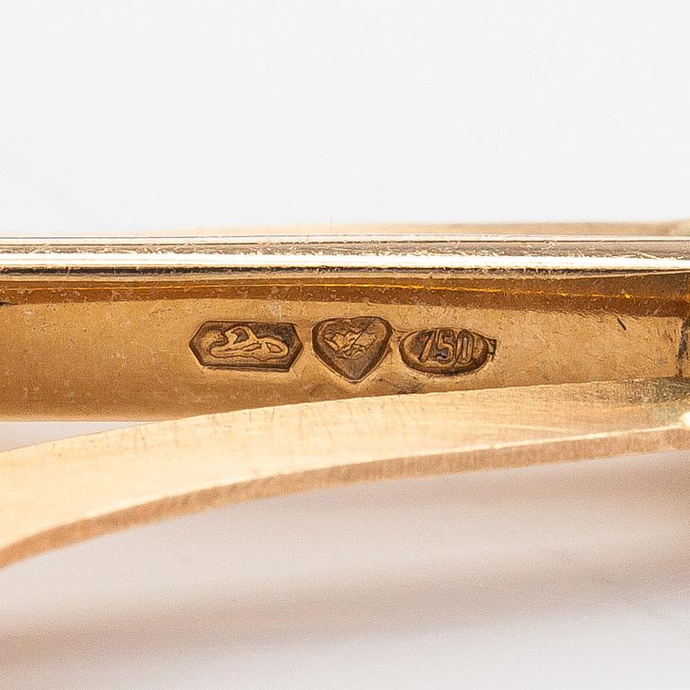 Tapio Wirkkala, riipus, "Päärynä", 18K kultaa.