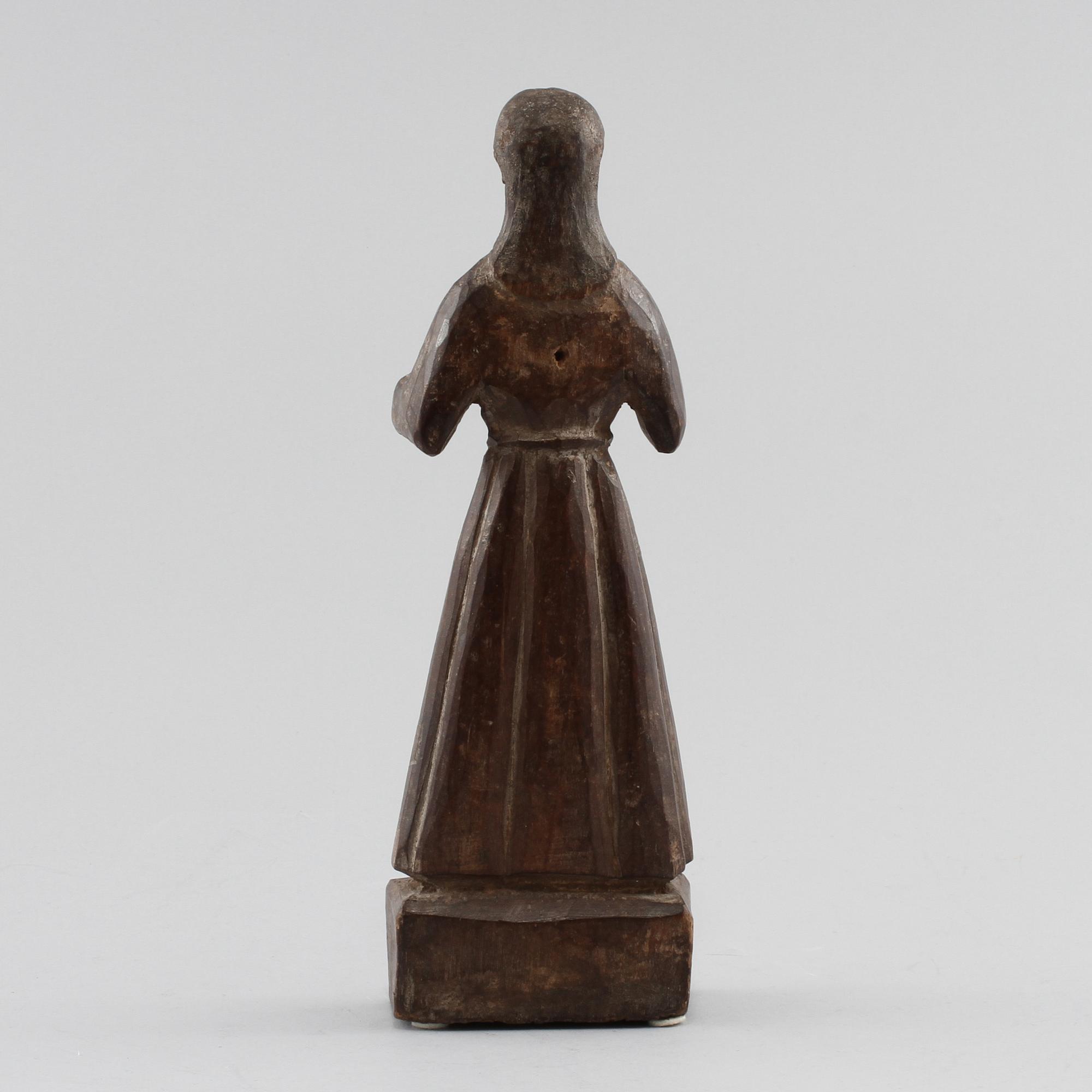 FIGURIN, trä, 1800-tal.