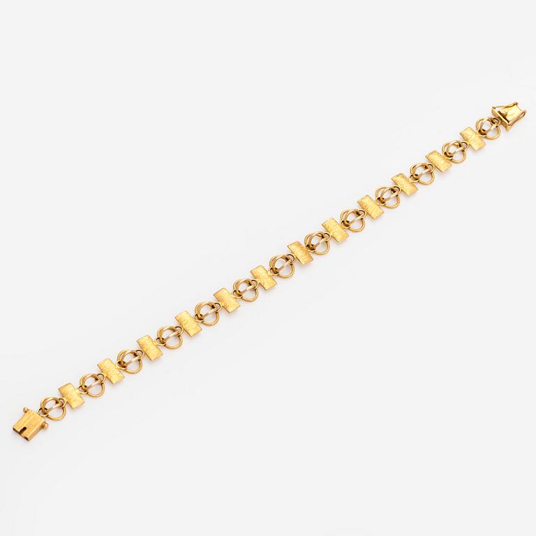 Björn Weckström, bracelet, 14K gold.