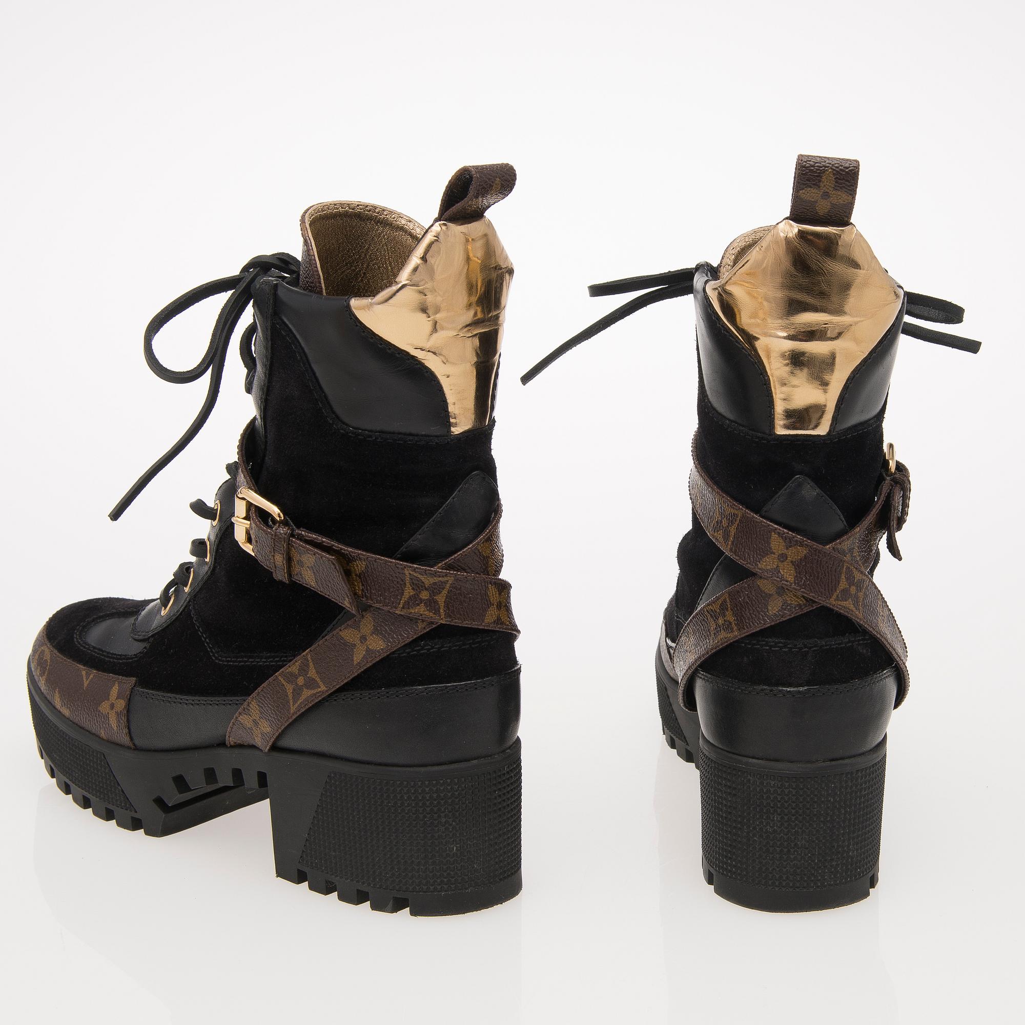 LOUIS VUITTON, Desert Boots / kängor, storlek 37½.
