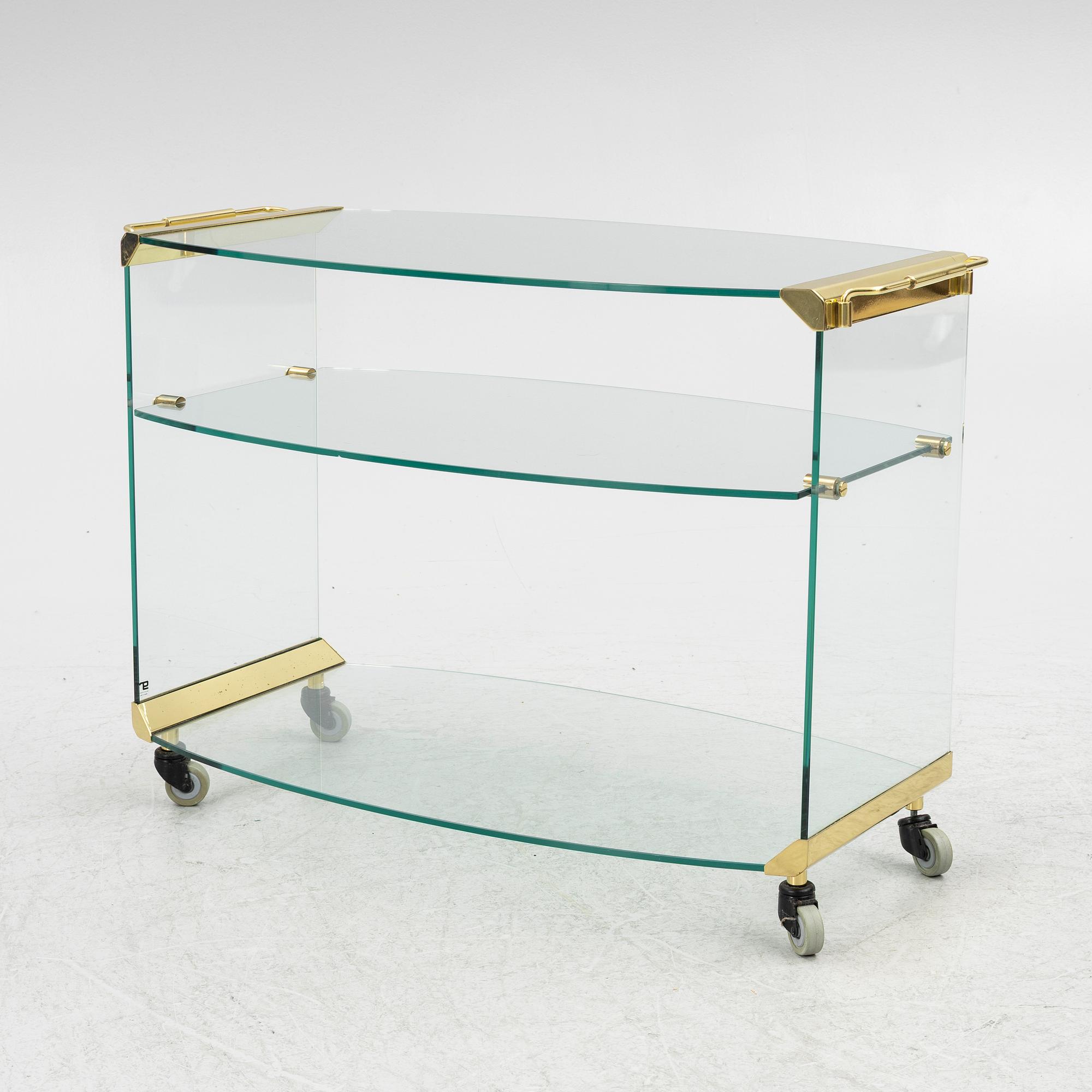 Serving cart, Gallotti & Radice, Italy, 1980s.