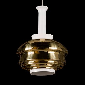 ALVAR AALTO, A pendant 'A335B' ceiling light for Valaistustyö, Finland.
