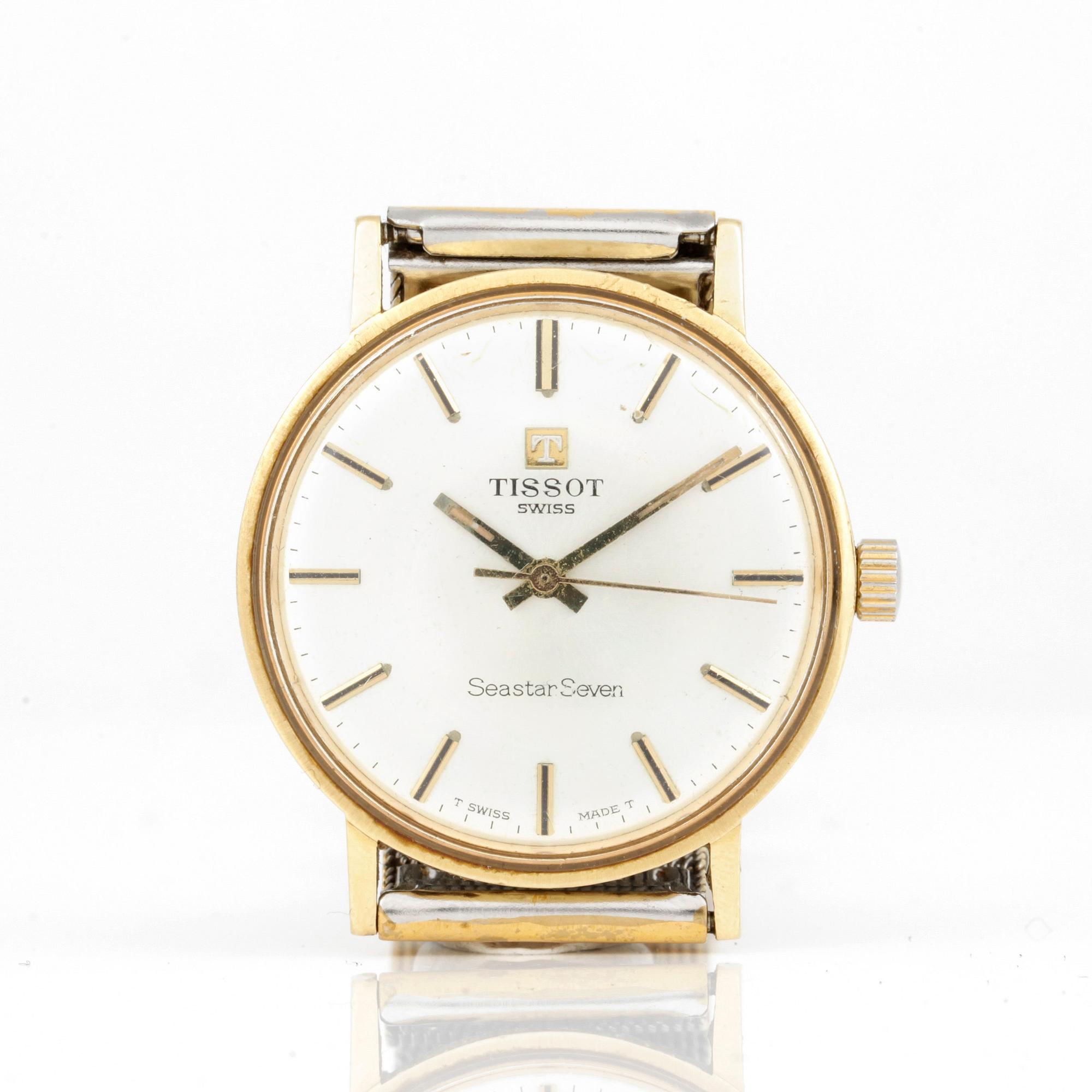 ARMBANDSUR, Tissot, 'Seastar Seven, troligen 1900-talets mitt.