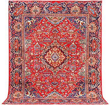 A Kashmar carpet, a. 376 x 298 cm.