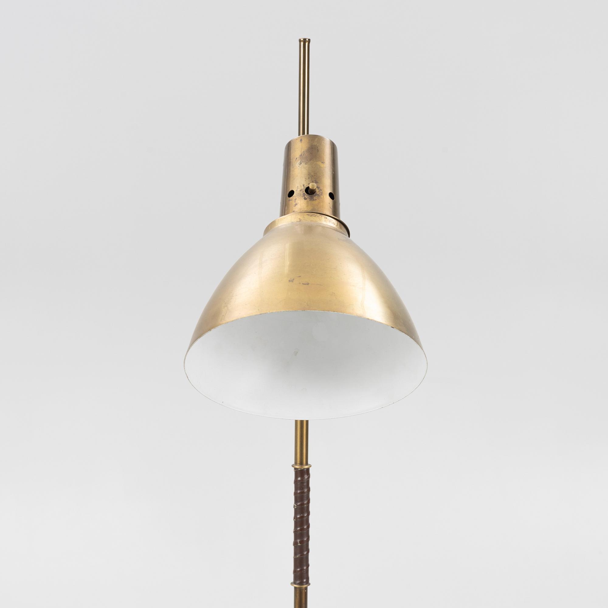 A floor lamp, Boréns, Borås, mid-20th century.