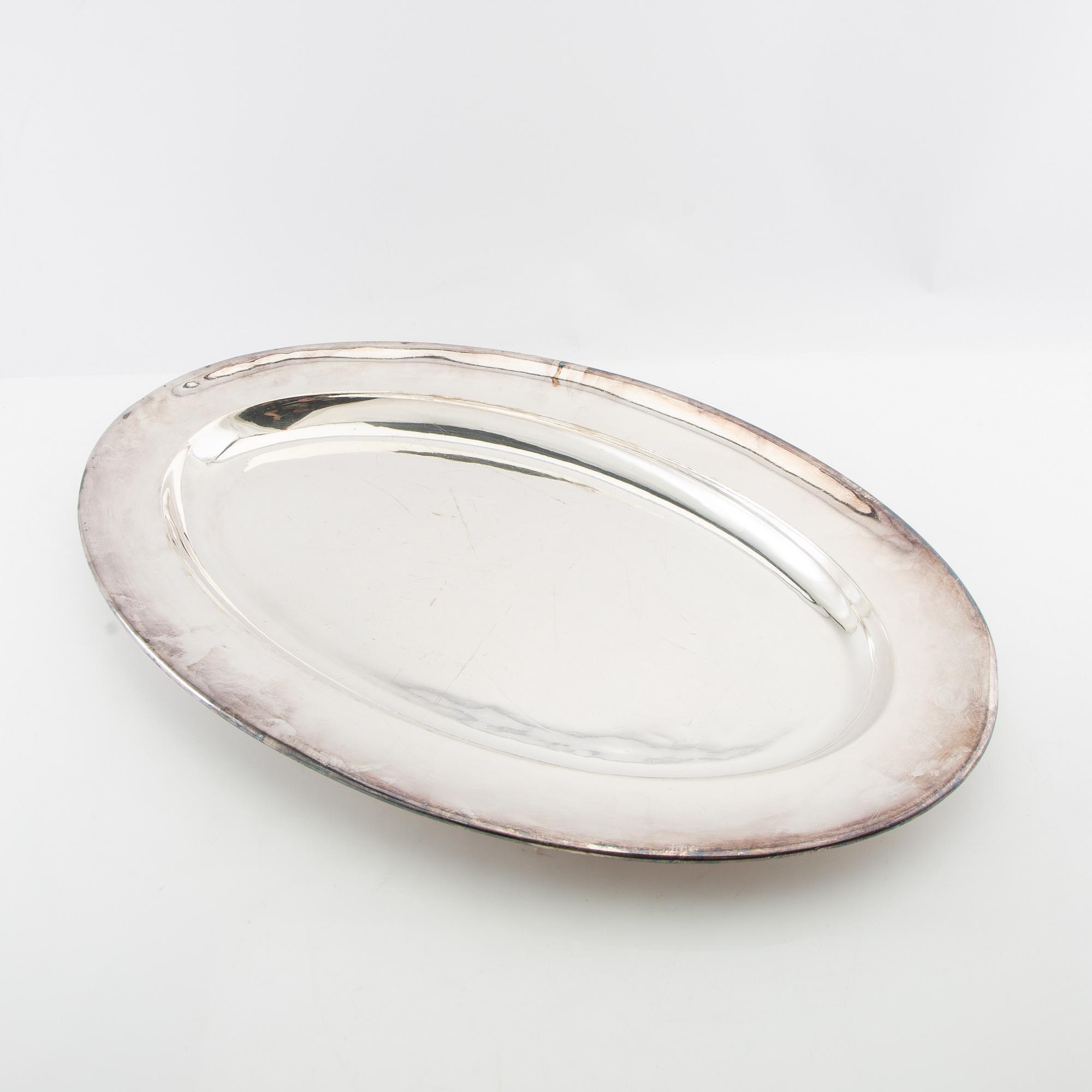 Serving dishes 4 pcs first half of the 20th century silver-plated.