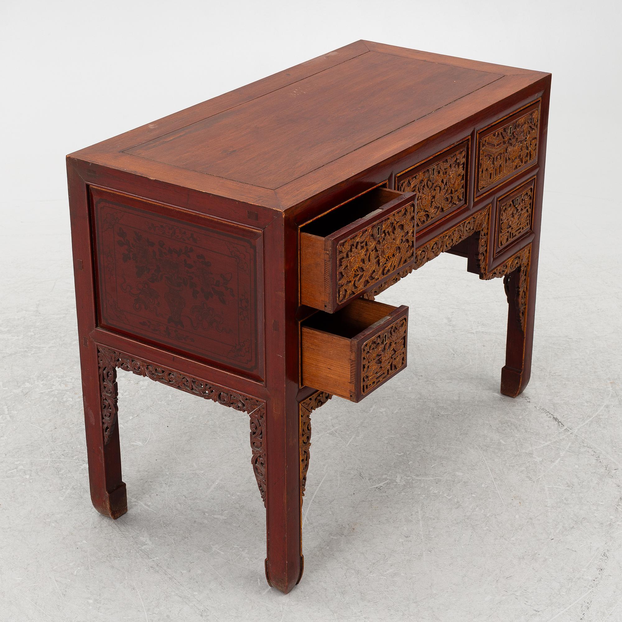 Skrivbord, Kina, 1900-talets första hälft.