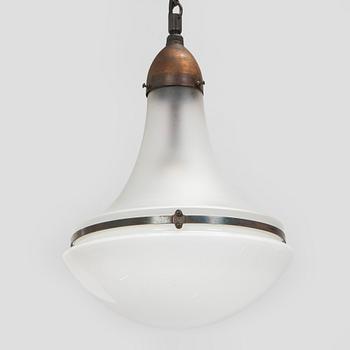 Peter Behrens, a "Luzette" pendant light, AEG, first half of the 20th century.