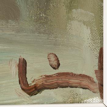 OLAVI LAINE, olja på duk, signerad.