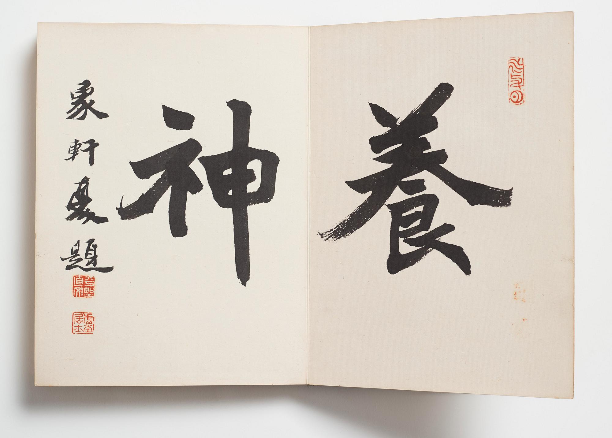 A Japanese album with watercolours by different artists, late Meiji period (1868-1912) early Taisho.