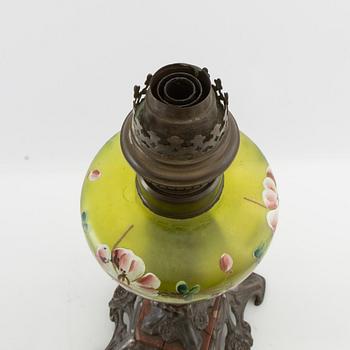 Table foot lamp, Art Nouveau, early 20th century.