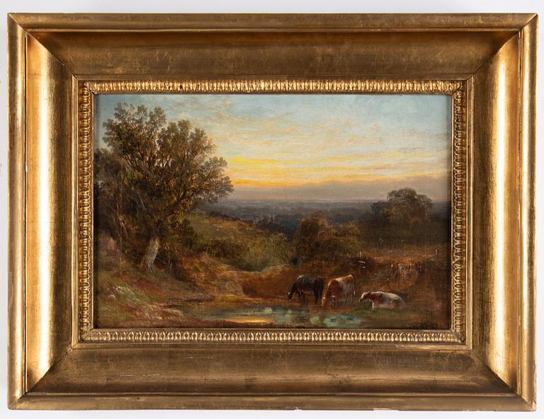 Alexander Frederick Rolfe, oil on canvas, signed.