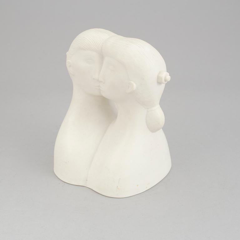 FIGURIN, parian, "De tu", Stig Lindberg,  Gustavsberg.