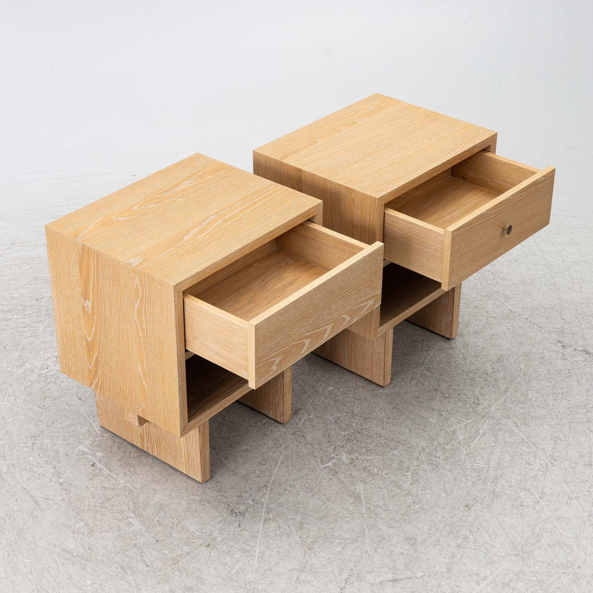 Space Copenhagen, A pair of bedside tables, “Private”, GUBI.