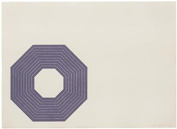 Frank Stella, "Henry Garden" from "Purple Series".
