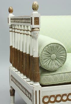 SOFFA, sengustaviansk stil, 18/1900-tal.