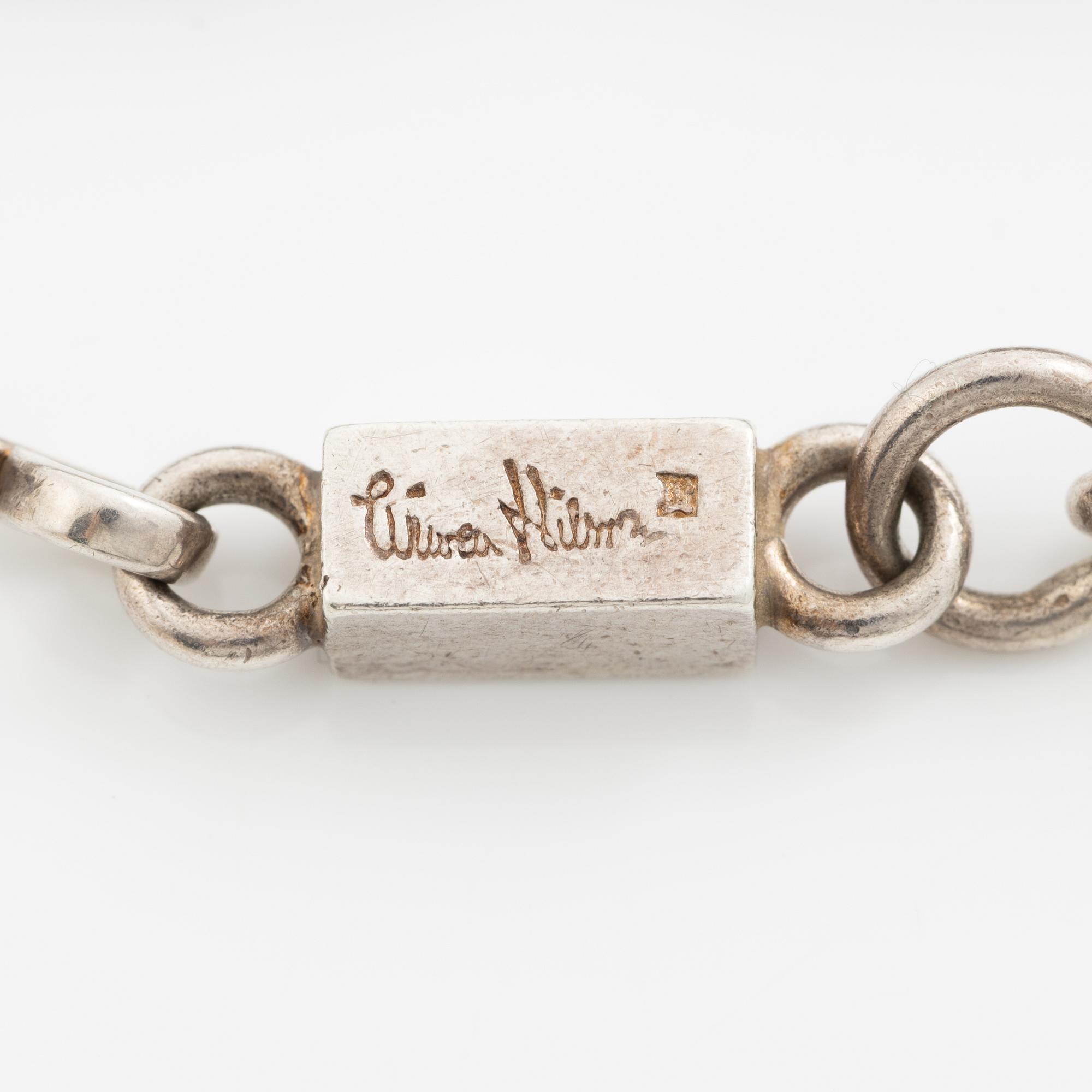 Wiwen Nilsson, bracelet, silver, stick links.