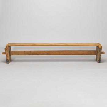 A 19th century bench.