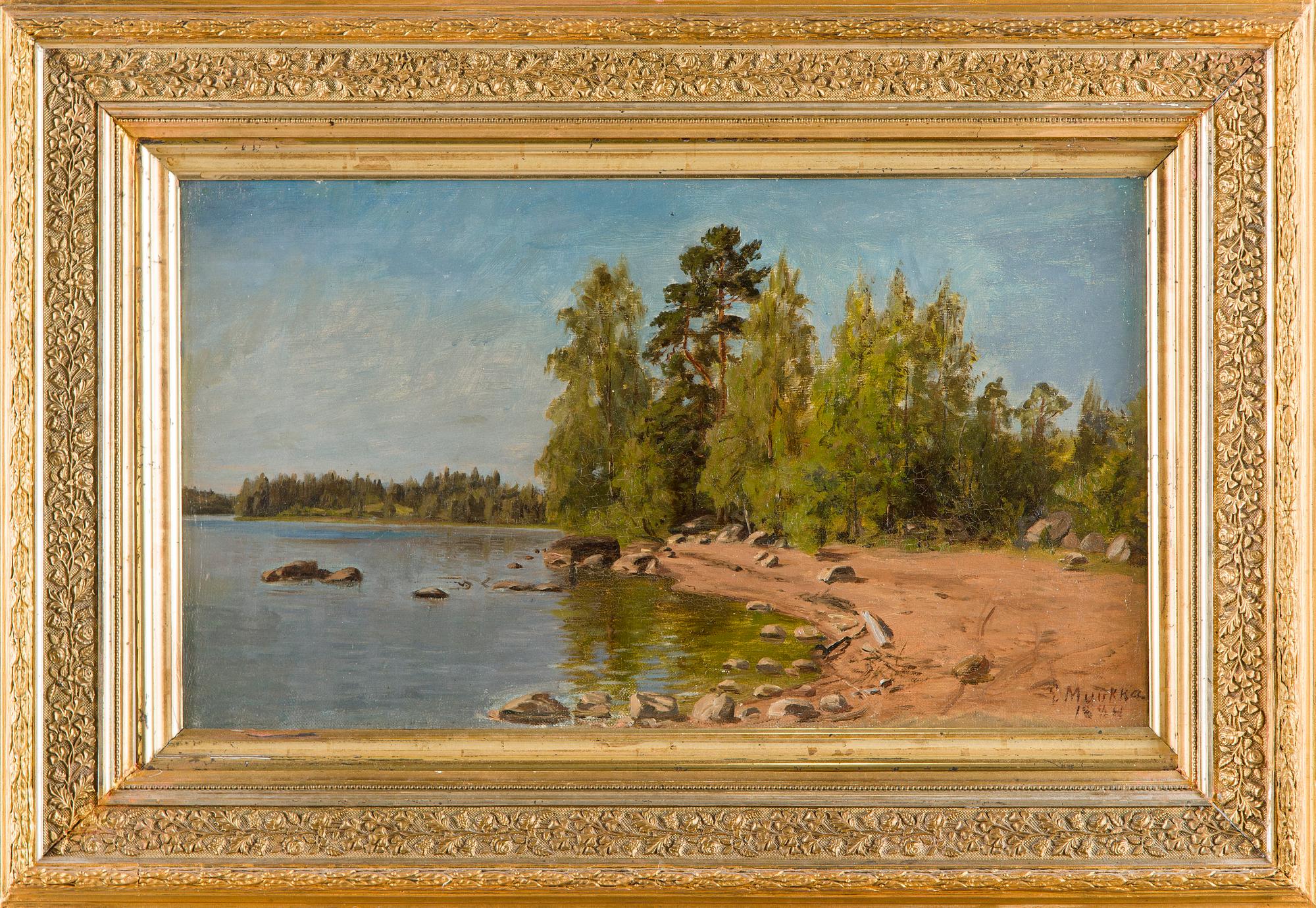 Elias Muukka, Lake Landscape.
