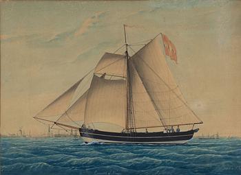 Peder Nielsen Foss, Jagten "Emanuel" af Dragör.