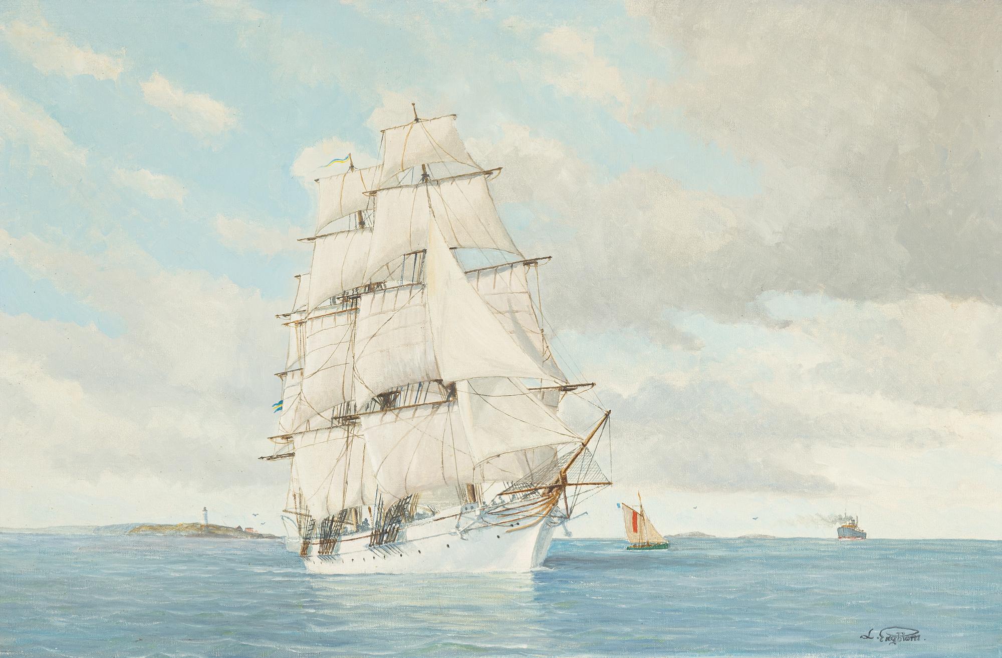 Lennart Engblom, oil on canvas, signed.
