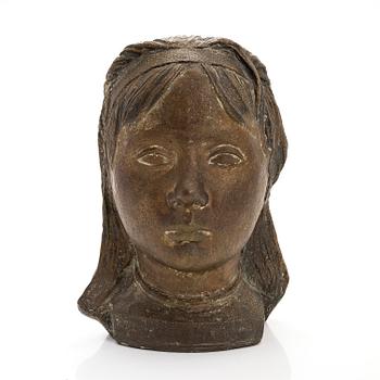 Viljo Mäkinen, A girl's head.