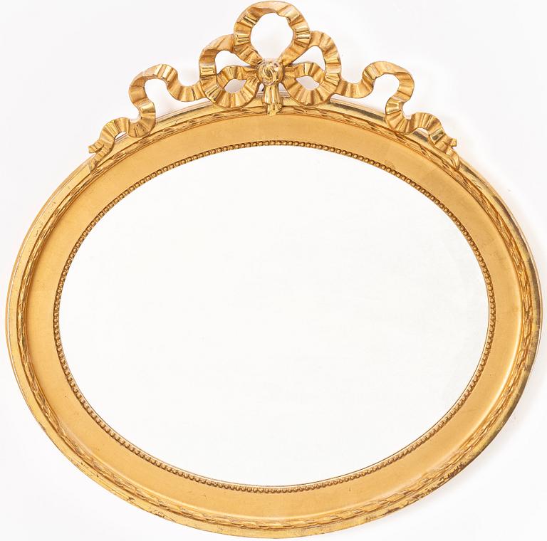 Mirror, Gustavian style, early 20th century.