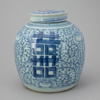 BOJAN med LOCK, porslin, Kina, Hsien Feng 1851-1861.