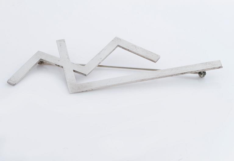 WIWEN NILSSON, brooch, silver, 1941, 15 g.