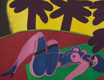 BEVERLOO CORNEILLE, färgserigrafi, signerad och numrerad 68/200, daterad 89.