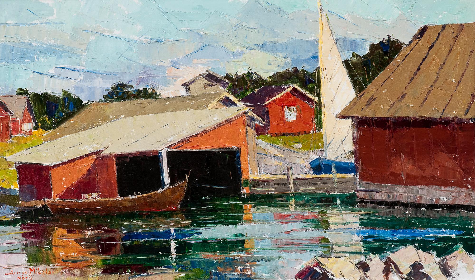 Armas Mikola, SKÄRGÅRDSMOTIV.