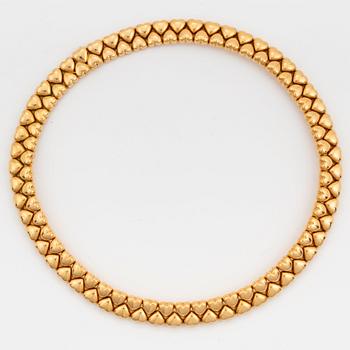 985. A Cartier necklace "Double Hearts" in 18K gold.