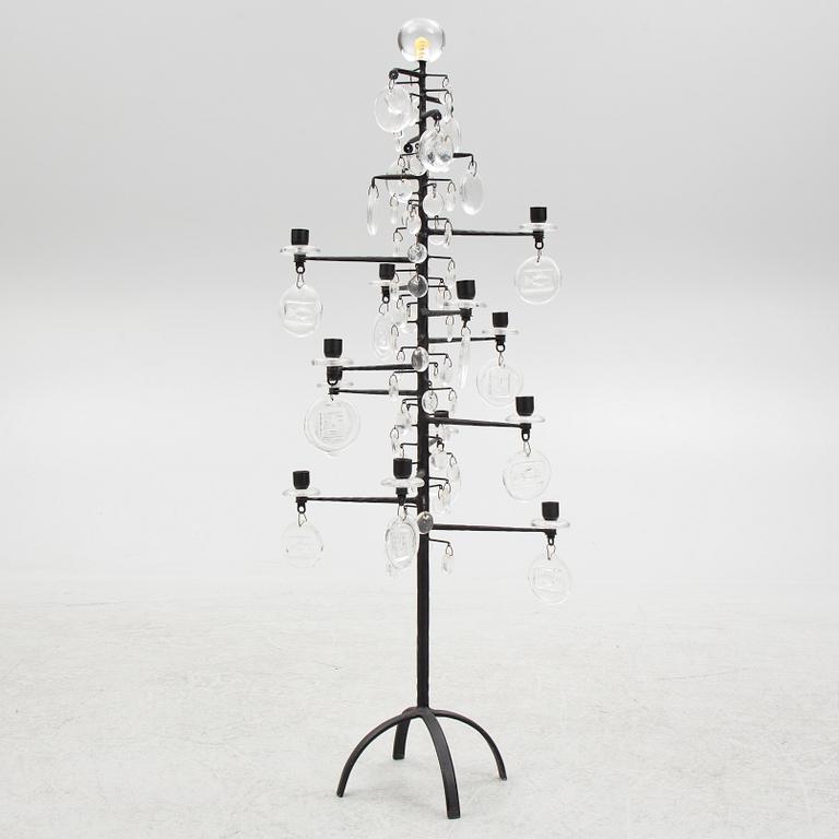 Erik Höglund, a floor candelabra, Boda Smide, Sweden.